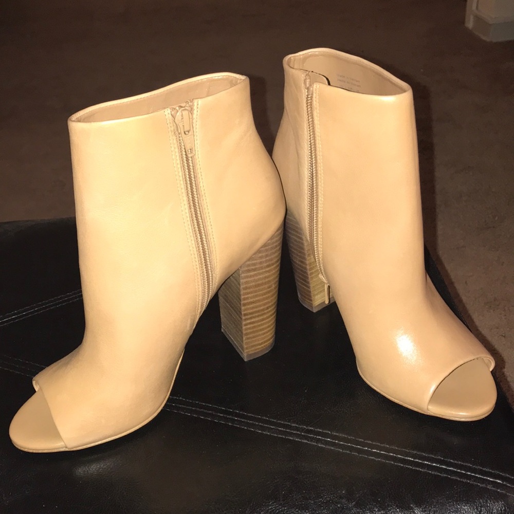 Aldo 7.5 Balestreri Peep Toe Bootie- NNW
